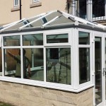 Conservatory build in uPVC