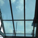 Lean to roof glazing