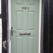 Green solidor composite door
