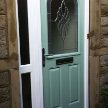 Chartwell green entrance door