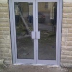 Aluminium french style doors