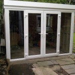 White French doors