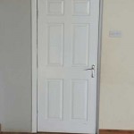 Interior door installation