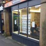 Commercial shopfront glazing installation