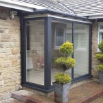 Small orangery back porch installation