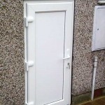 Small uPVC access door