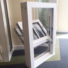 White PVC Sash Window