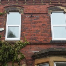 Top floor window installation