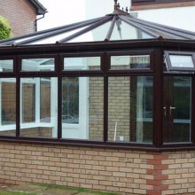 Dual colour conservatory