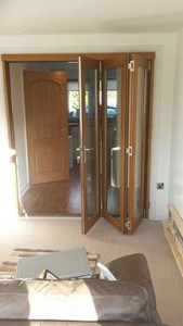 Internal bi-fold doors in Harrogate